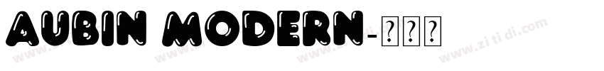 Aubin Modern字体转换